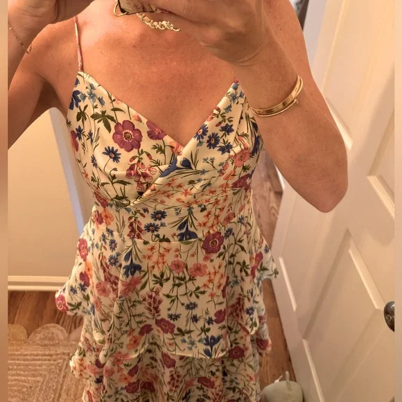 NWT floral tiered maxi - Picture 3 of 6